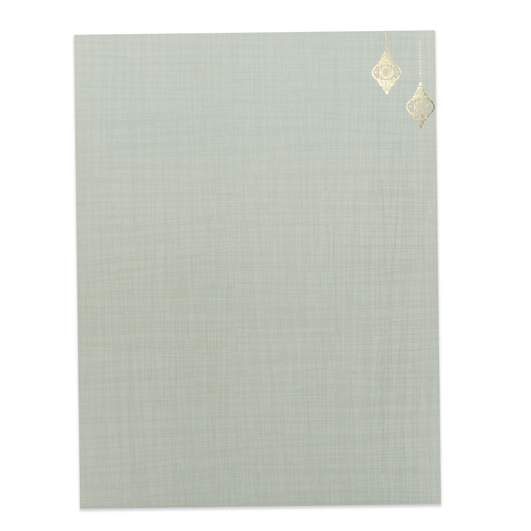 Grey Royal Elephant Wedding Card-KNK7083G