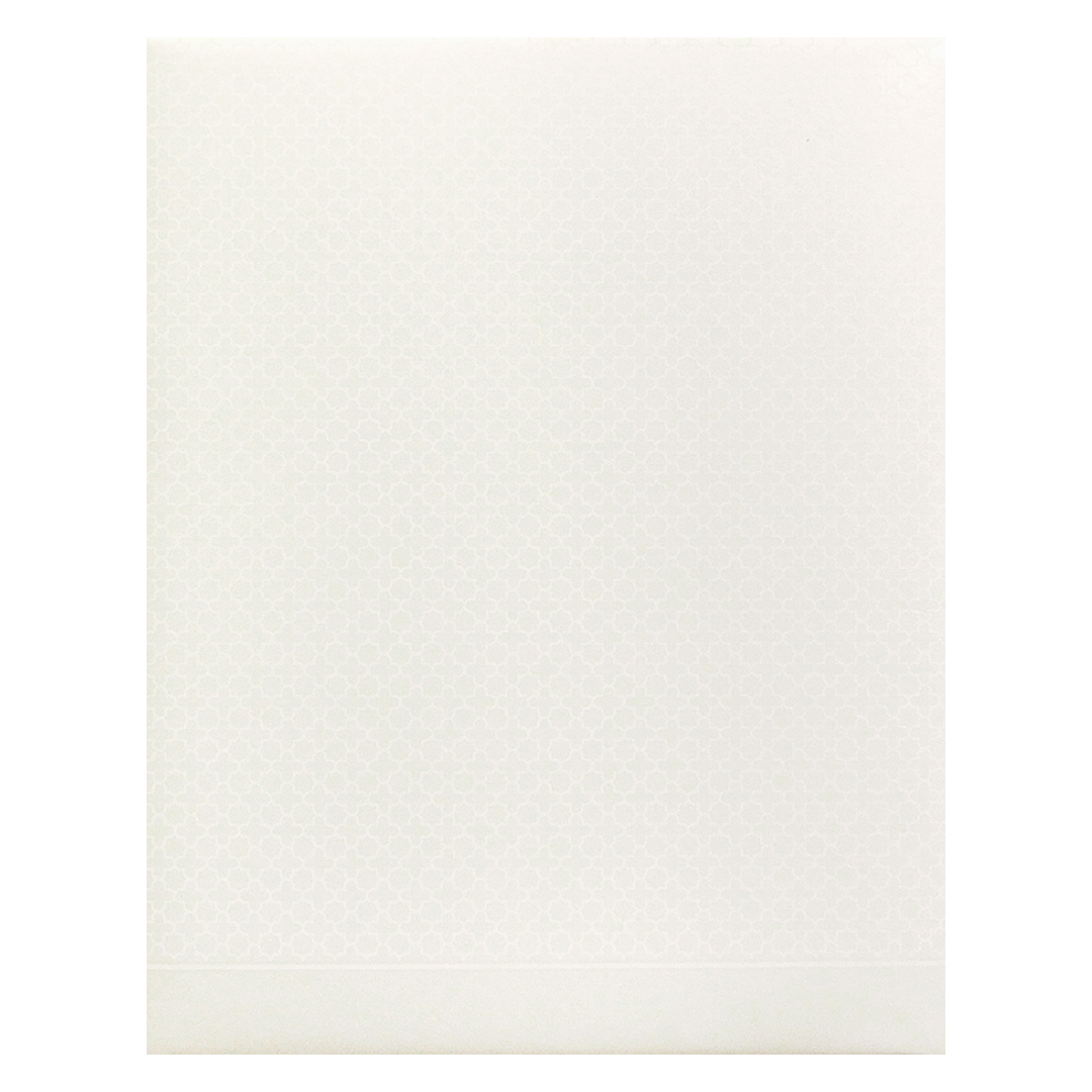 White Balaji Padmavathi Wedding Card-KNJS2090