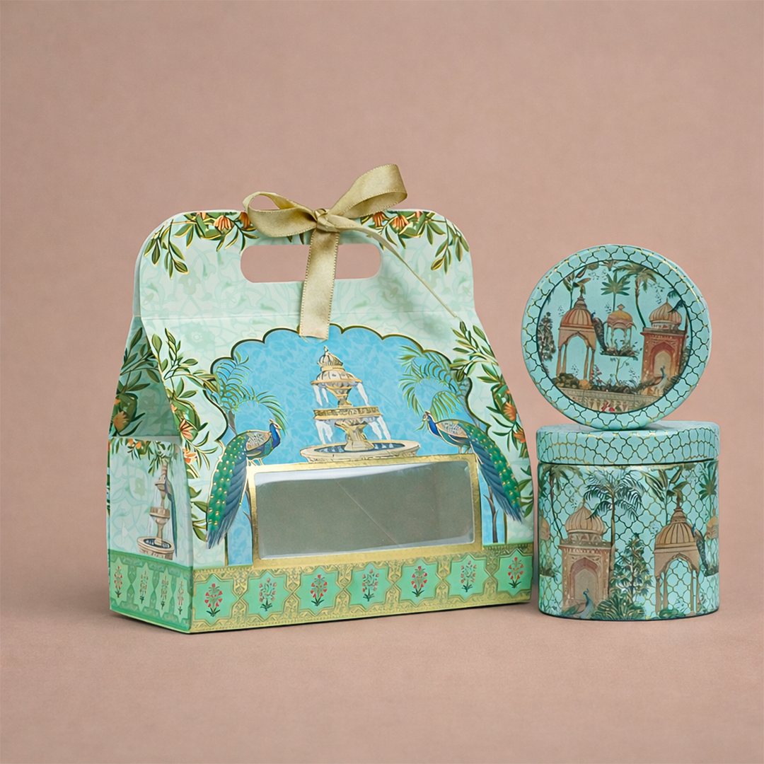 Peacock palace Return Gift Hamper-GNBT9502