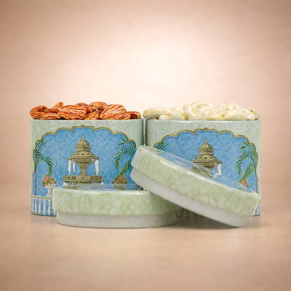 Peacock Fountain Return Gift Hamper-GNBT9502