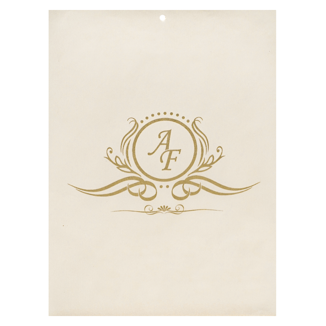 Cream Pink Floral Laser Cut Wedding Card-KVN06350