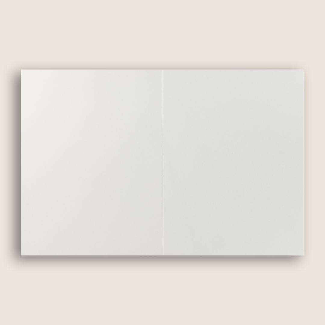 White Embossed Ganesha Invitation Card-KNK7061W