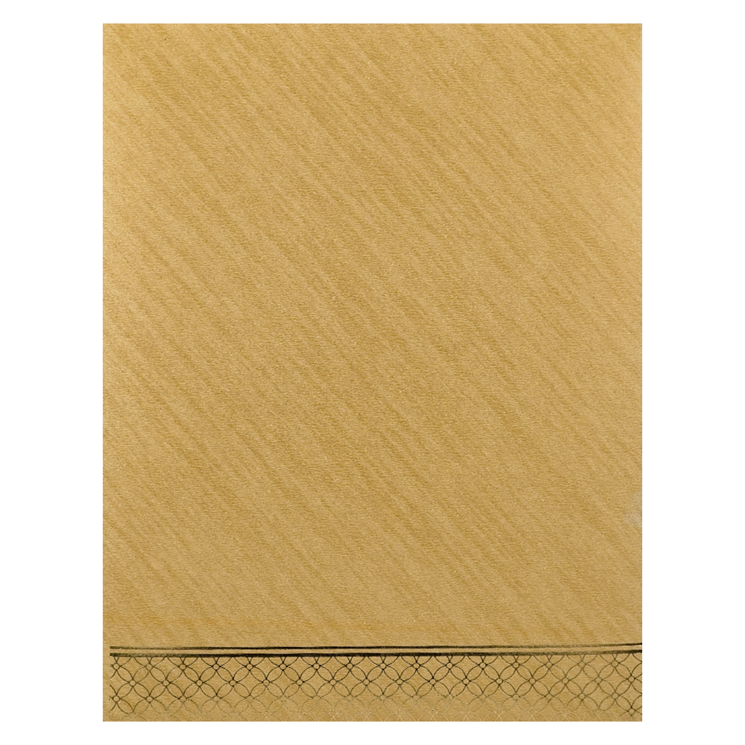 Classic Gold Ganesha Wedding Card-KNR5035G