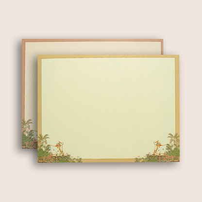 Cream Lord Shrinathji Wedding Card - KAA05400