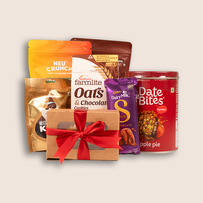 Red Premium Festive Gift Hamper Basket - KLGH0150