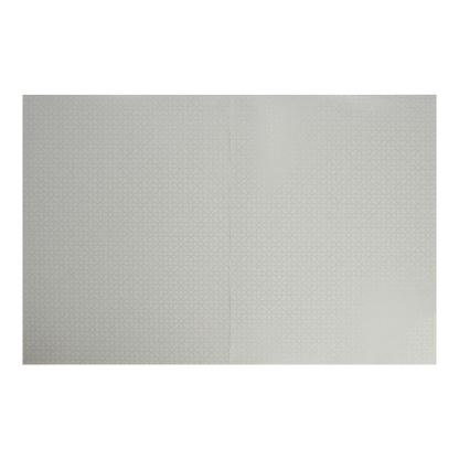 Blue Ganesha Floral Embossed Wedding Card-KNJS2087B