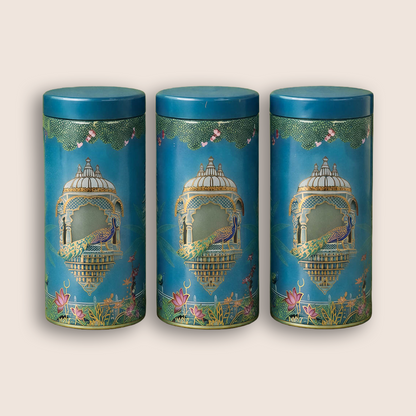 Blue Arch Peacock Palace Return Gift Hamper-GNBT9507