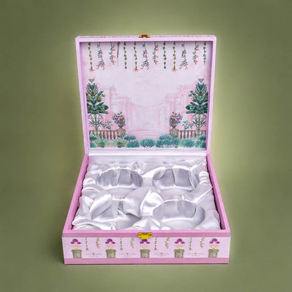 Pastel Pink Palace Luxury Sweet Jar Box-KBX10106