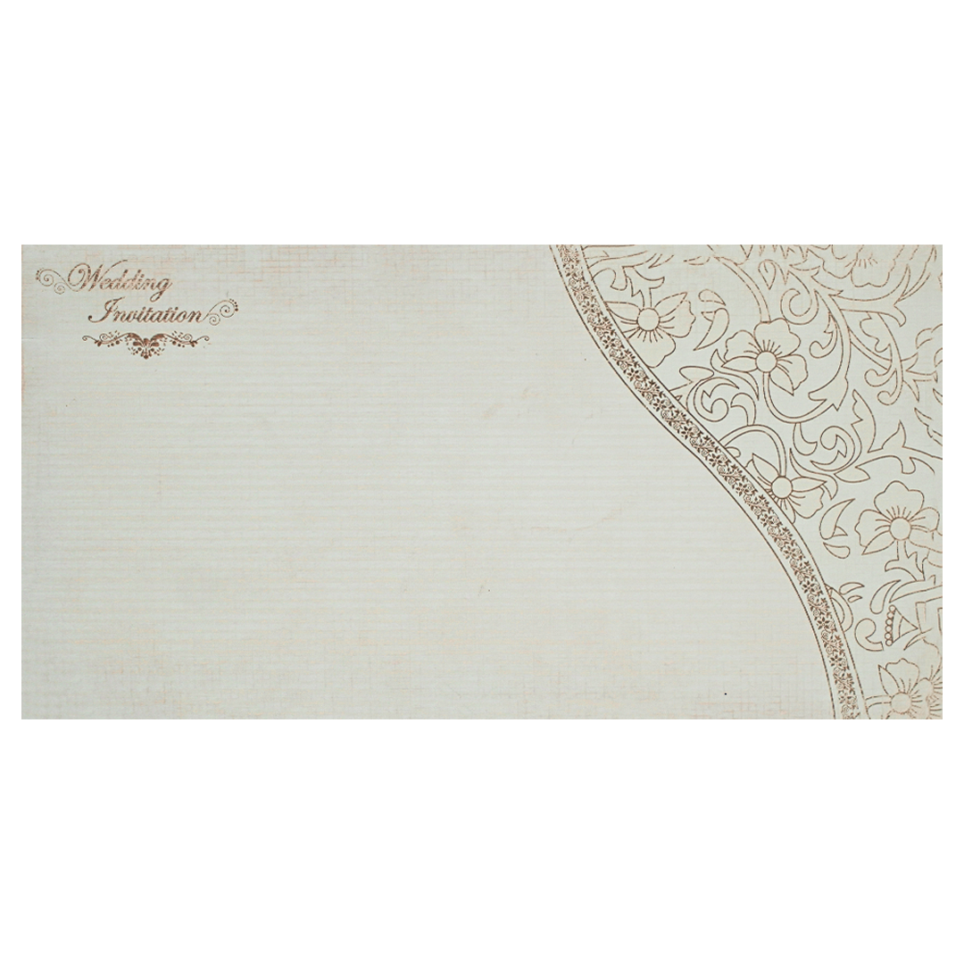 Invitation Card - Beautiful Christian Wedding Invitation-KNK2390