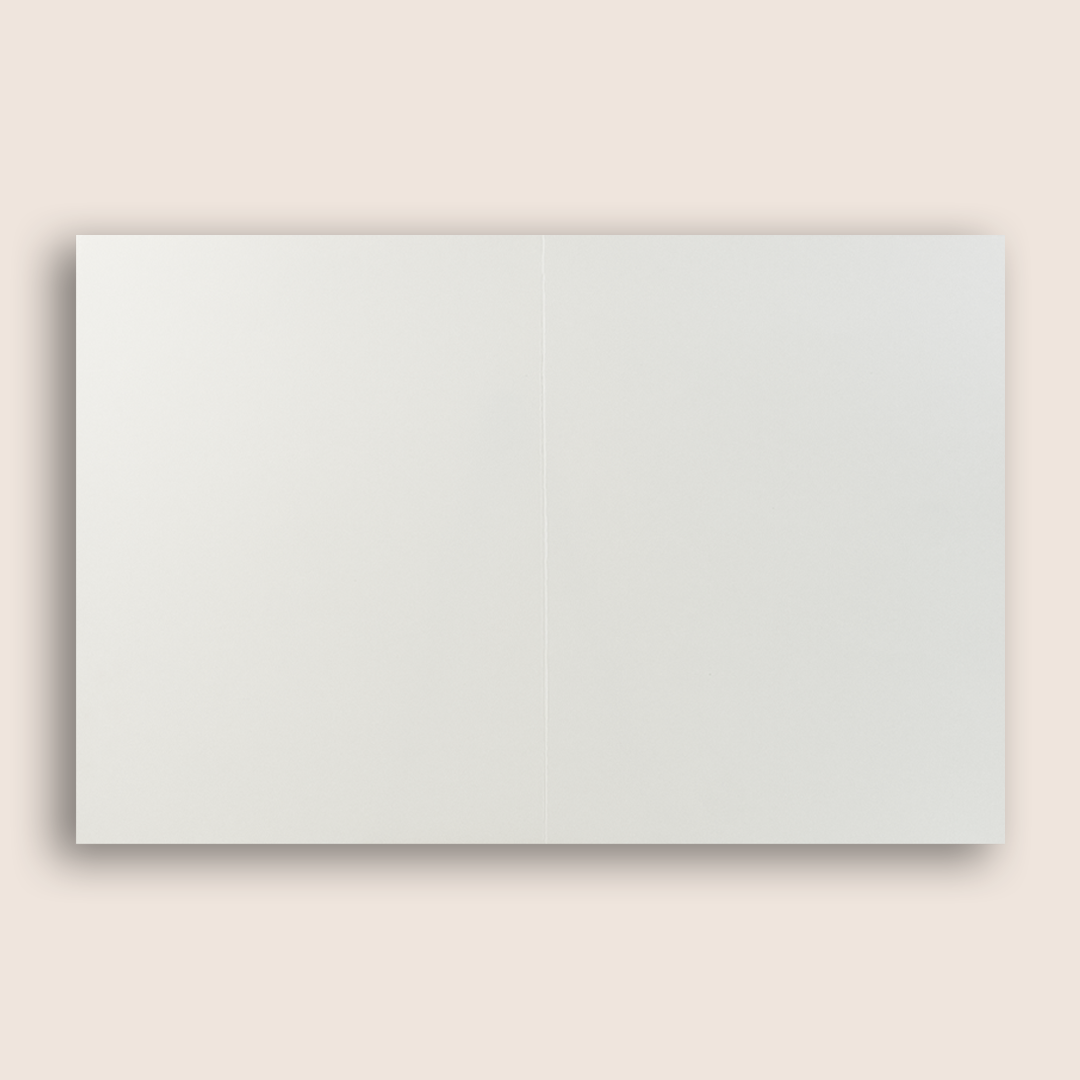 White Door Style Floral Invitation Card-KNJS2069