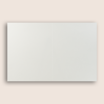 White Door Style Floral Invitation Card-KNJS2069