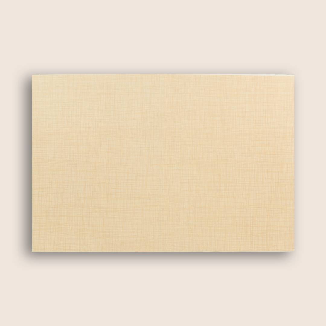 Sandal Laser-Cut Simple Wedding Card - KNK7030S