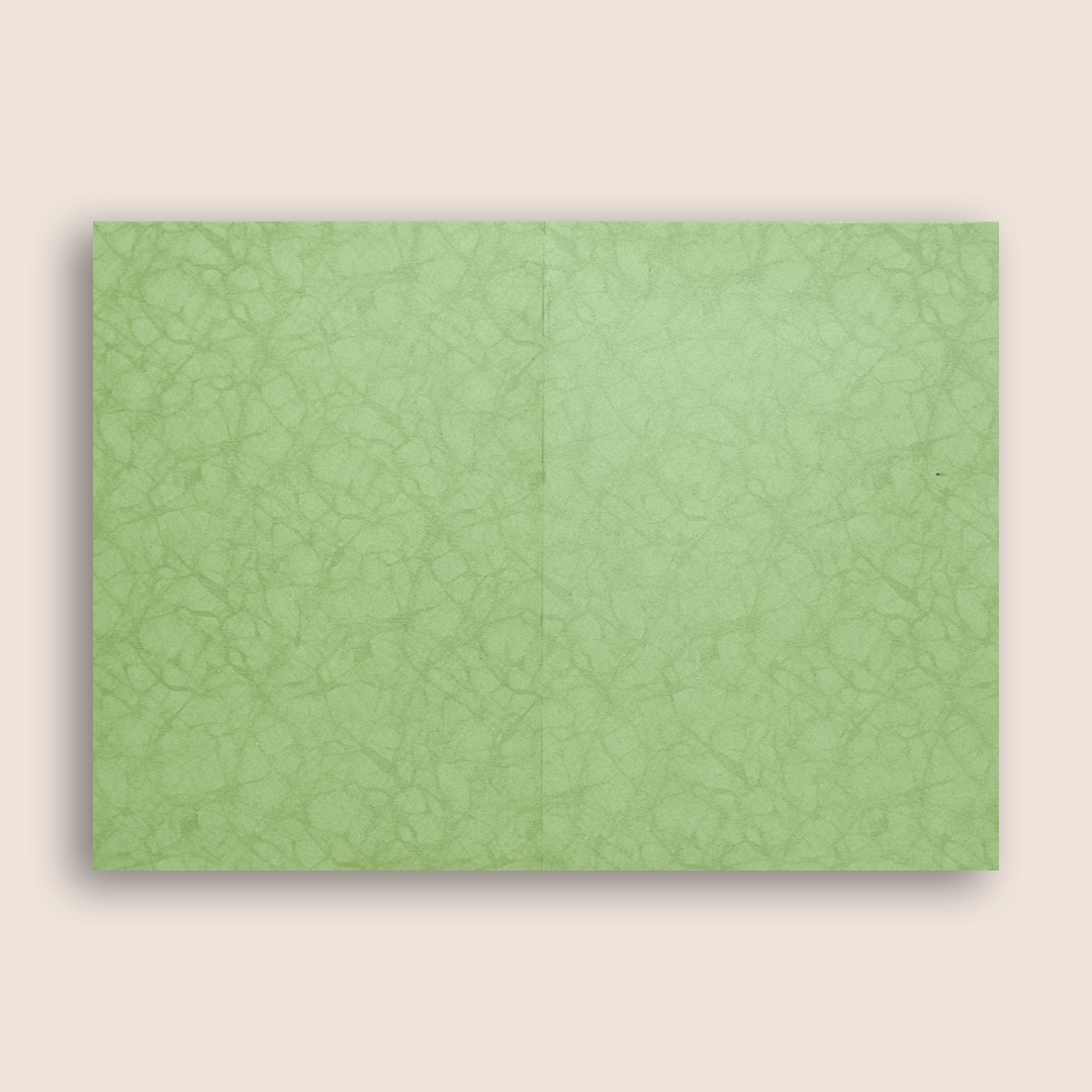 Green Floral Mandala Wedding Card - KNKR026GL
