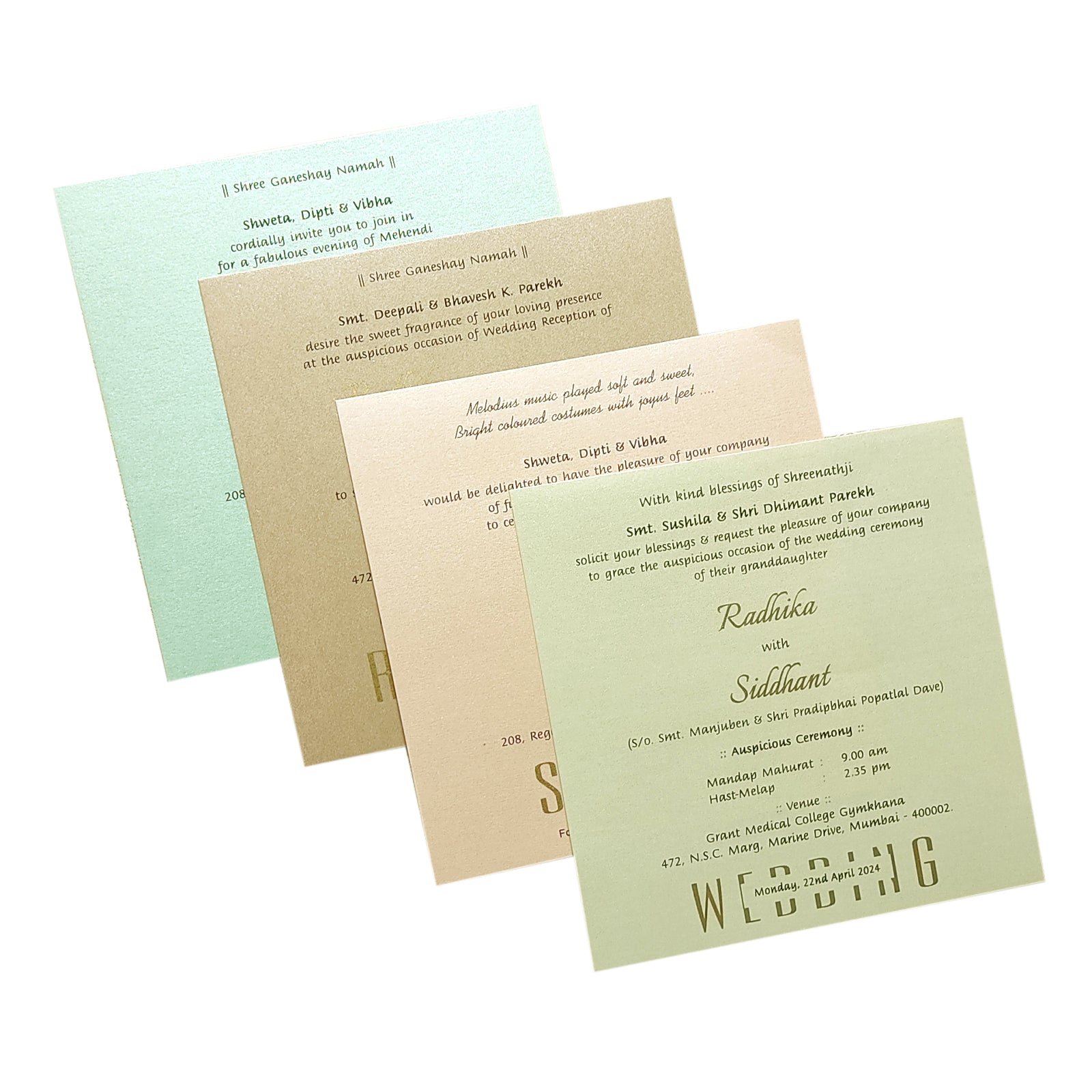 Invitation Card - KRC29472-King of Cards