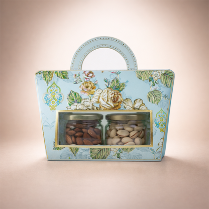 Blue Floral Return Gift Hamper-GNBT9414