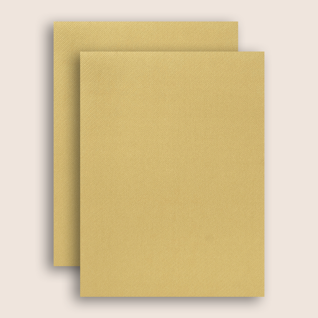 Ivory Floral Door Style Wedding Card - KNKTG048