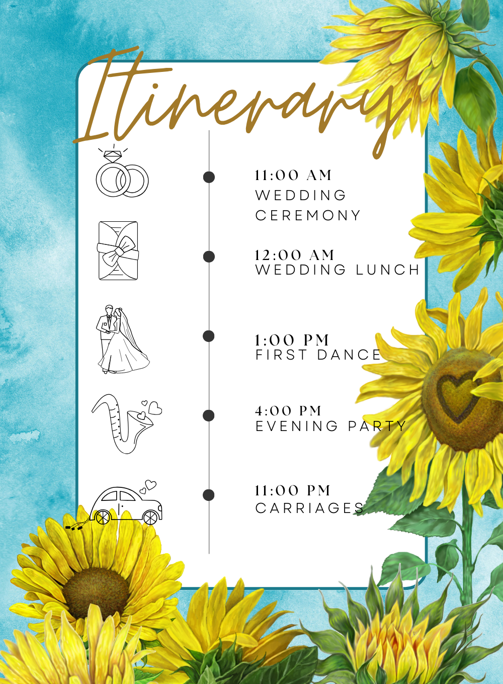 Navy Floral Wedding Itinerary-AAWII022