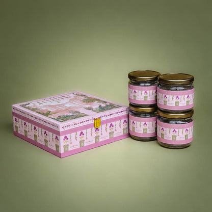Pastel Pink Palace Luxury Sweet Jar Box-KBX10106