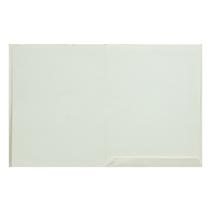 Cream Floral Padded Wedding Card- KNRB5505