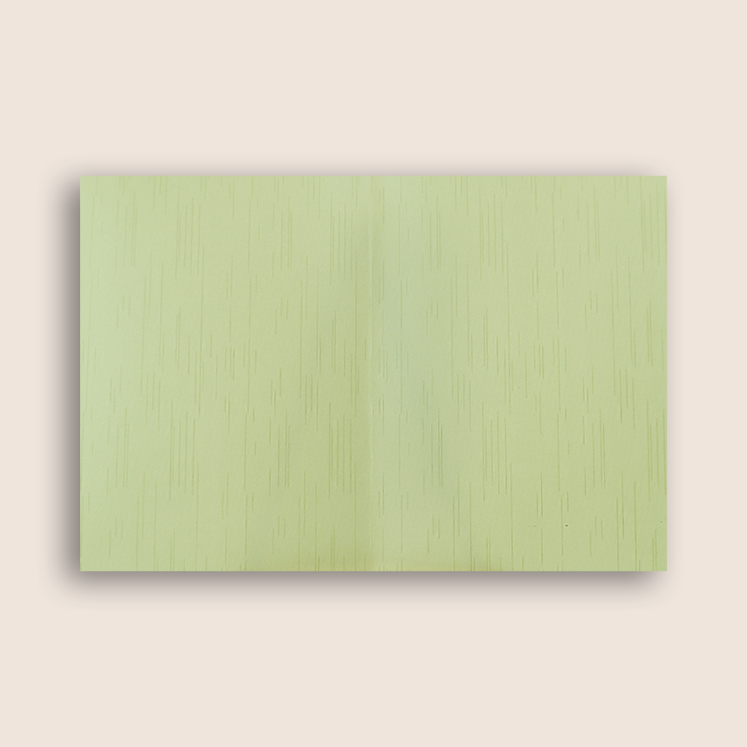 Pista Green Shiny Ganesha Wedding Card-KNKR039G