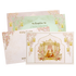 Check out Cream Gold Mandap Floral Padded Wedding Card at best price. ?WhatsApp Support ?Express Delivery.