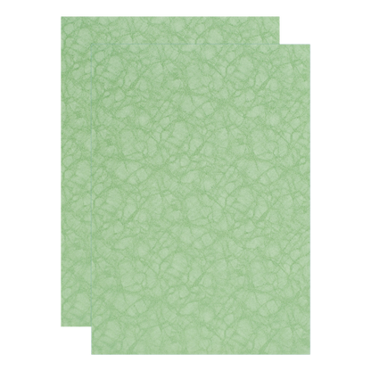 Green Ganesha Wedding Card-KNKR050N