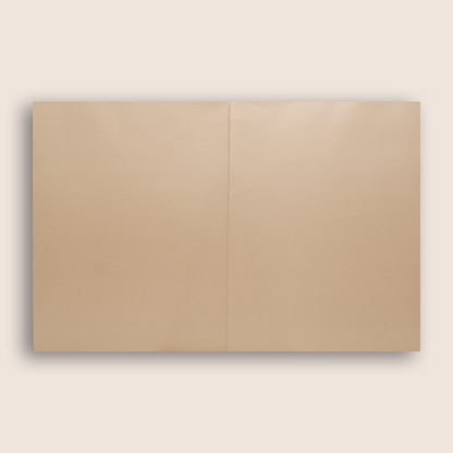Metallic Pink Embossed Door Style Invitation Card - KNL1301P