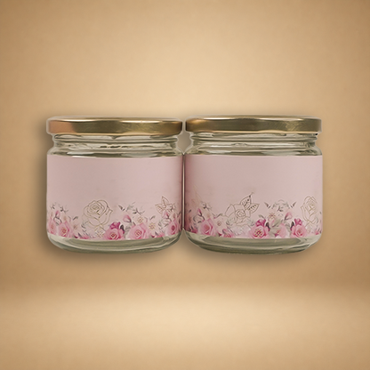 Pink Premium Rose Floral Luxury Invitation Box - KNLW202535
