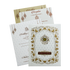 Check out Royal Padded Embossed Floral Wedding Invitation Card at best price. ? WhatsApp Support ? Express Delivery.