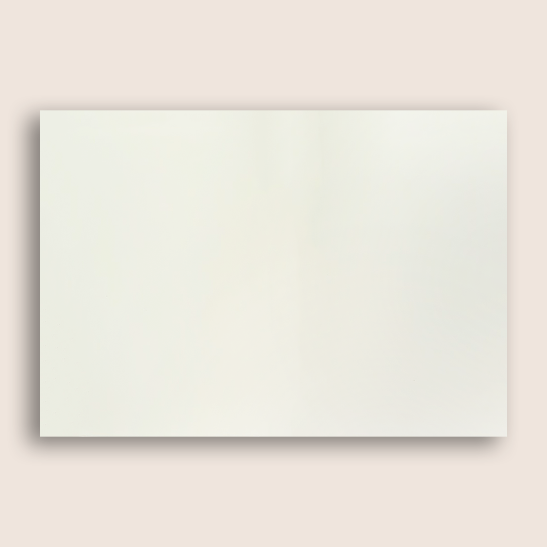 White Embossed Elephant Laser Cut Wedding Card - KNK7082W