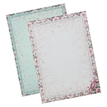 Ganesha Floral Bride &amp; Groom Wedding Card-KNAR2402