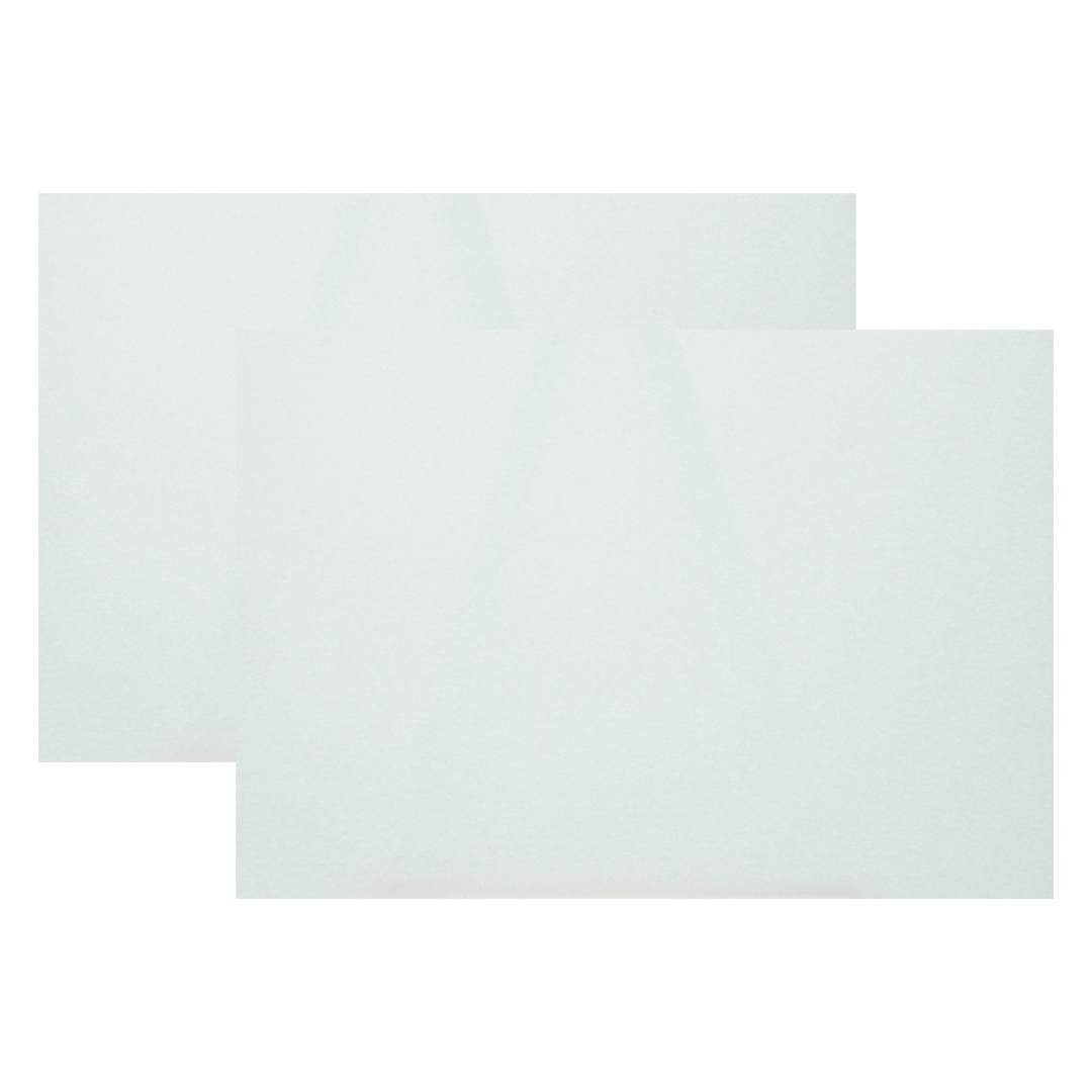 White Royal Motif Padded Wedding Card-KJTS1860