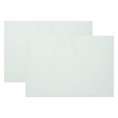 White Royal Motif Padded Wedding Card-KJTS1860