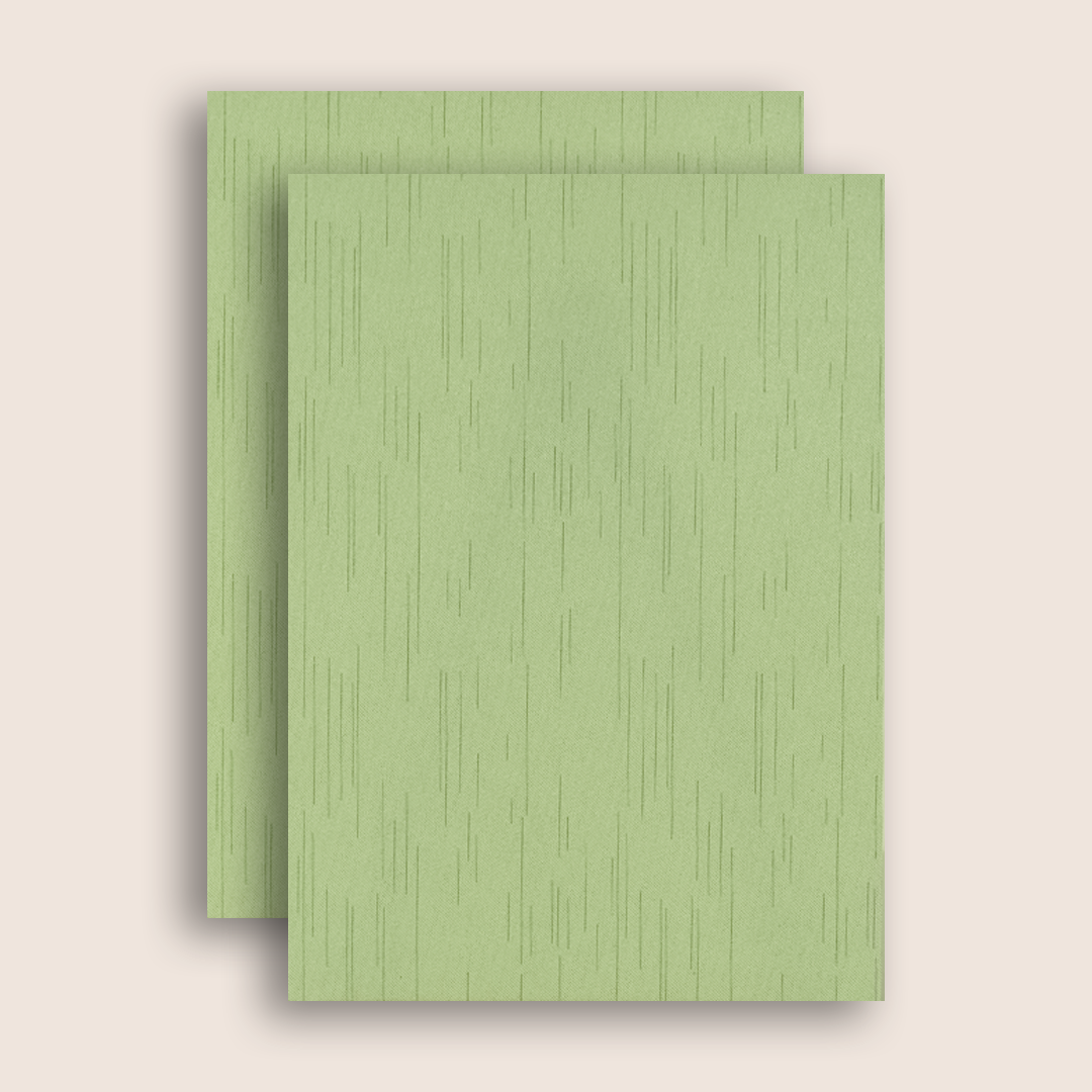 Green Gold Floral Door Style Wedding Card - KNKR049GN