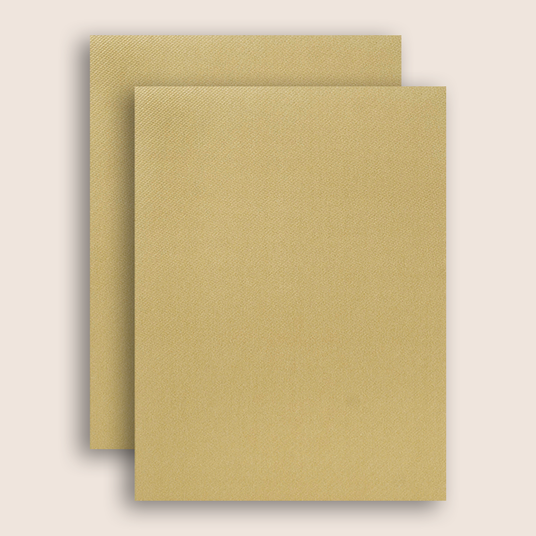 Ivory Floral Door Style Wedding Card - KNKTG048