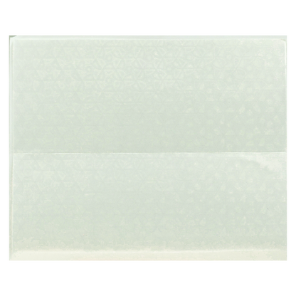 White Gold Foil Floral Wedding Card-KNK3686