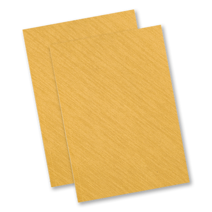 Gold Couple Gatefold Wedding Card-KNCM045G