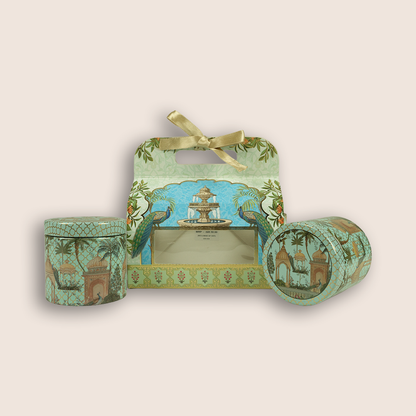 Peacock Fountain Return Gift Hamper-GNBT9502