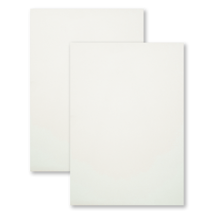 White Gold Couple Wedding Card-KJTS1704