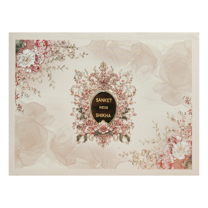 Lavender Floral Wedding Invitation Box-KSI63980