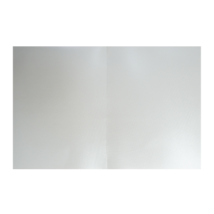 White Ganesha Umbrella Peacock Feather Wedding Card-KNWT5015