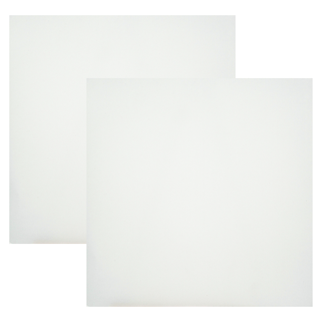 White Arch Lantern Padded Wedding Card-KJTS1856