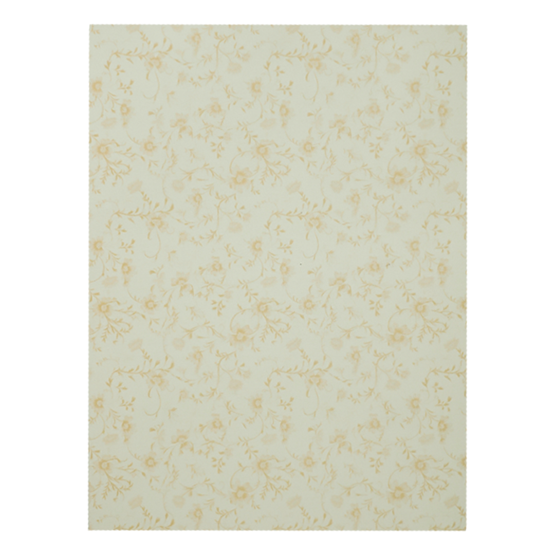 Cream Palace Arch Floral Bag Wedding Card-KJTS1839