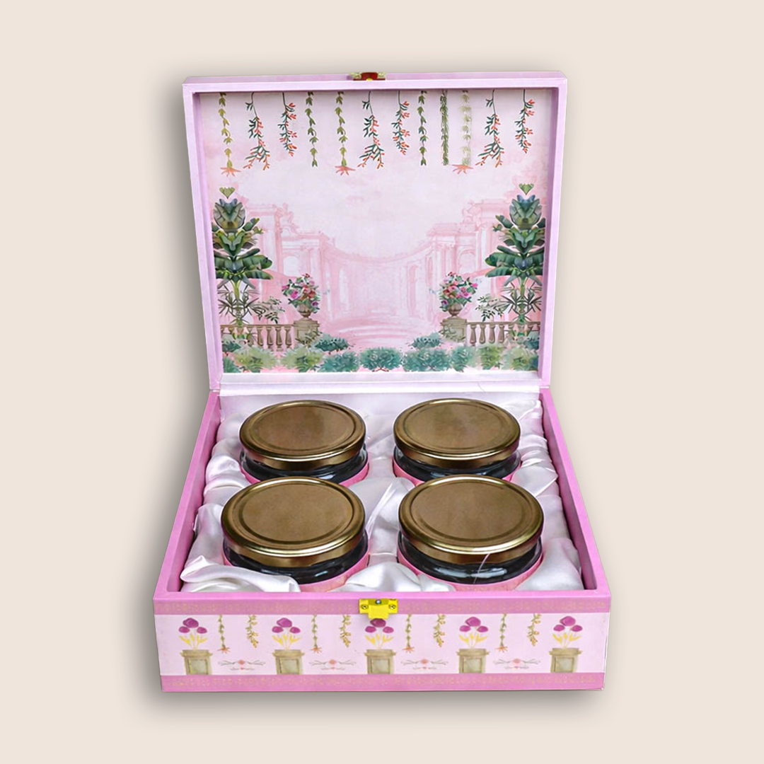 Pastel Pink Palace Luxury Sweet Jar Box-KBX10106