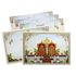 Balaji Padmavati Temple Theme Padded Gold Foil Wedding Invitation Card-KRB09620