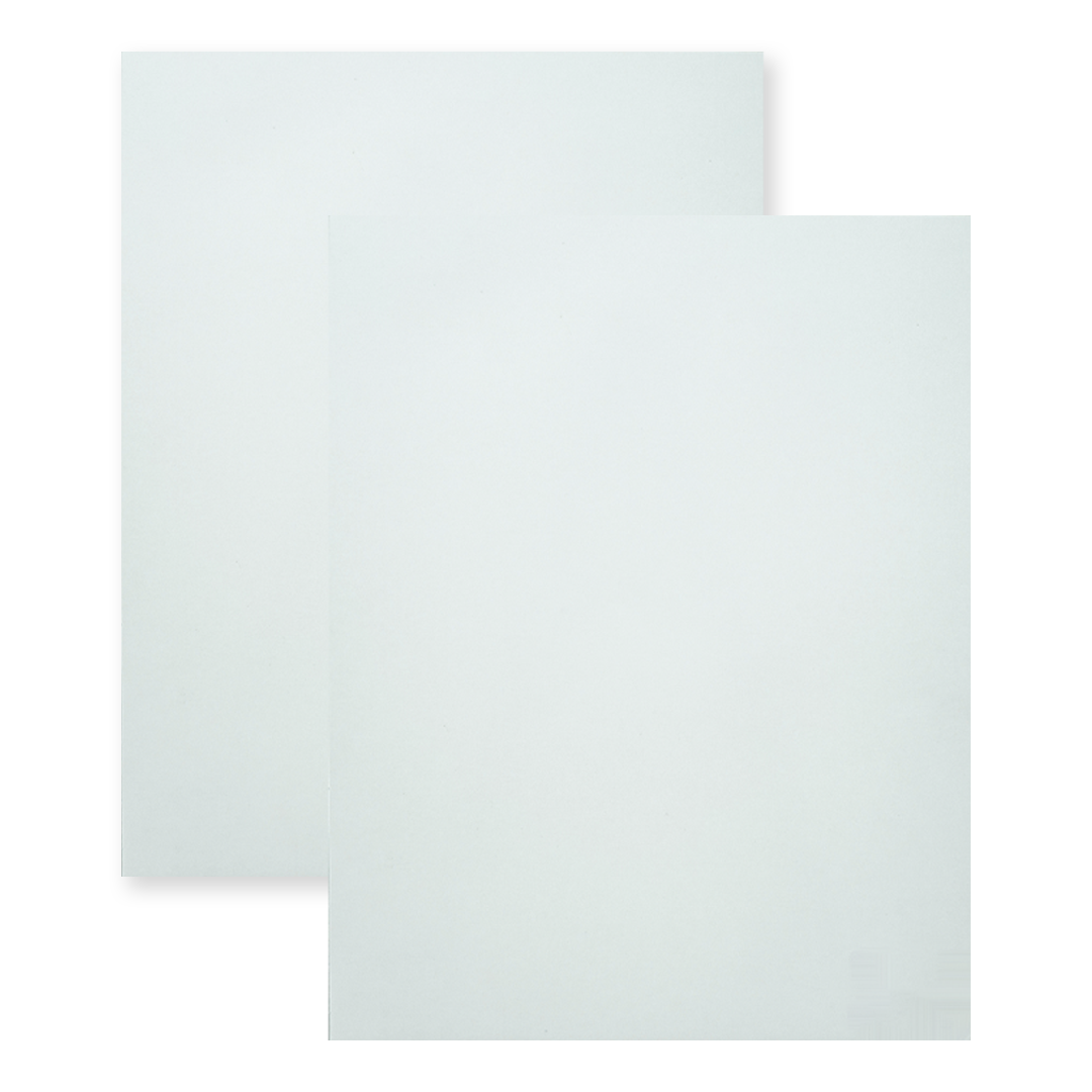 White Ganesha Padded Wedding Card-KJTS1858