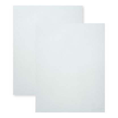 White Ganesha Padded Wedding Card-KJTS1858