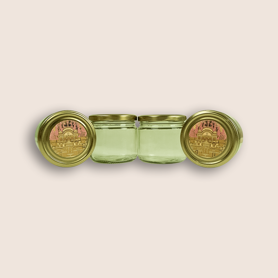 Pink Floral Palace Luxury Sweet Jar Box - KBX27016