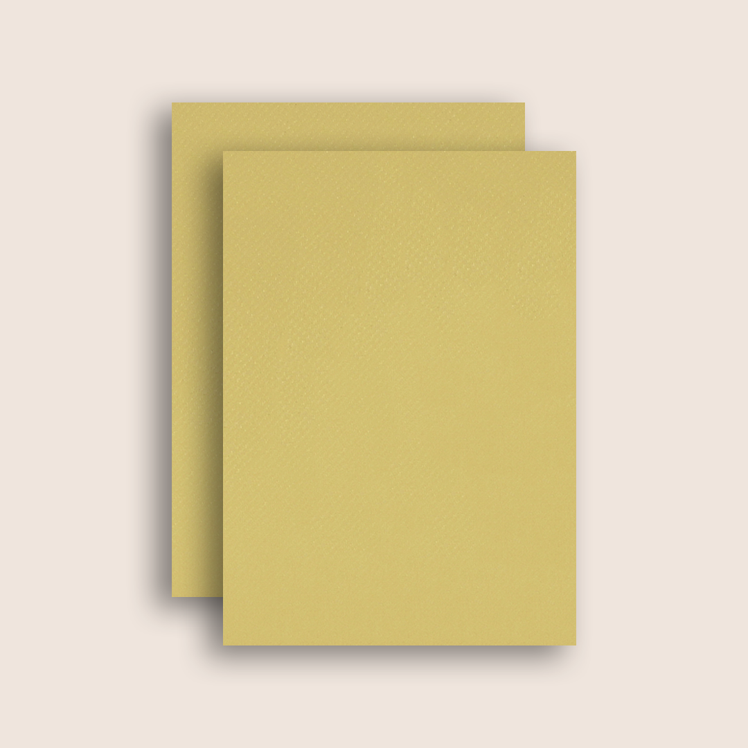 Cream Gold Floral Door Style Wedding Card - KNKTG049