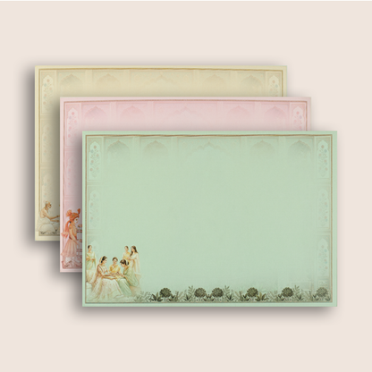 Brown Palace Laser Cut Padded Wedding Card - KAA05940